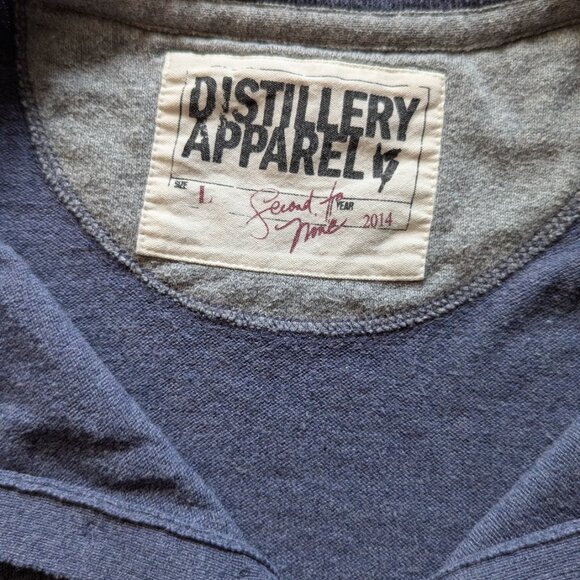 Men's Blue Distillery Apparel Sweater - Picture 2 of 2